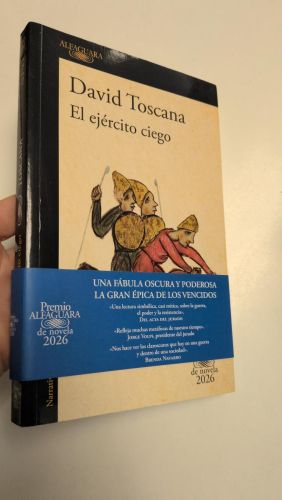 Portada del llibre de El ejército ciego