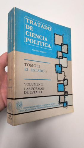 Portada del libro de Tratado de la ciencia política. Tomo II. El Estado. Volumen II. Las formas del Estado