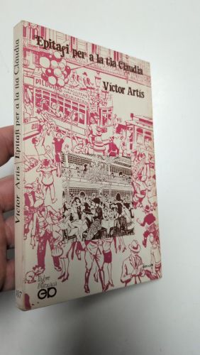 Portada del libro de Epitafi per a la tia Clàudia