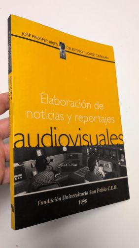 Portada del libro de Elaboración de noticias y reportajes audiovisuales