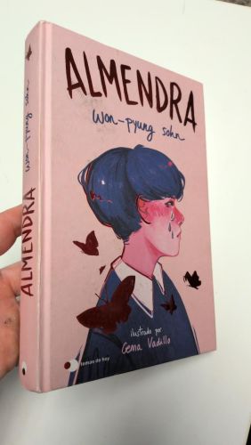 Portada del libro de Almendra (edición ilustrada)