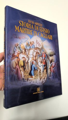 Portada del libro de Storia di Efisio martire in Cagliari
