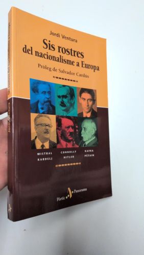 Portada del libro de Sis rostres del nacionalisme a Europa